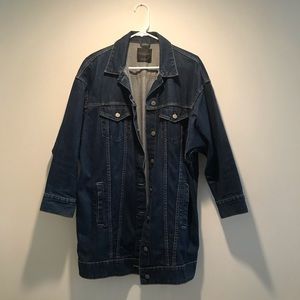 Zara Longline jean jacket
